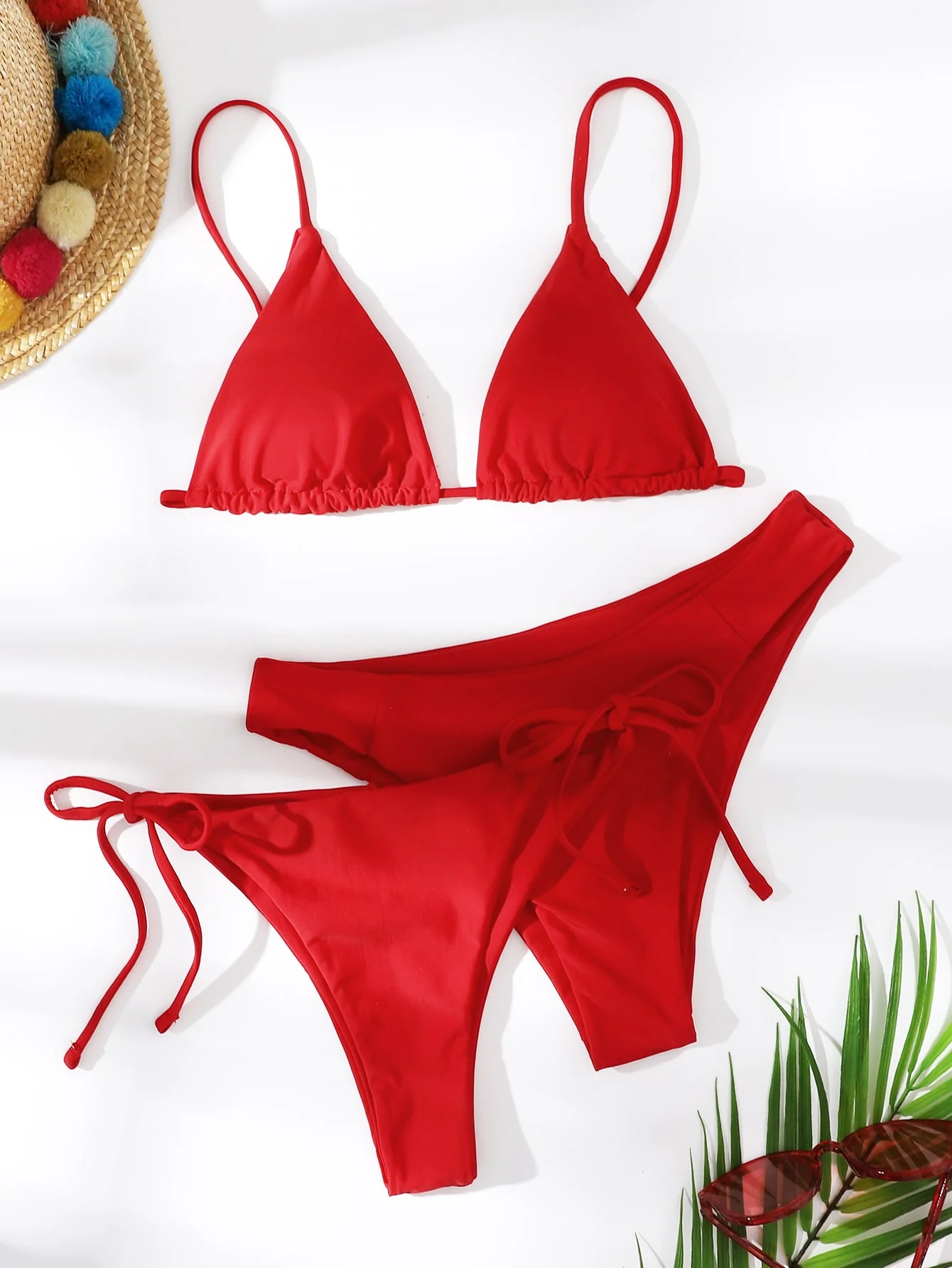3 Piece Basic Bikini Set - Image 4