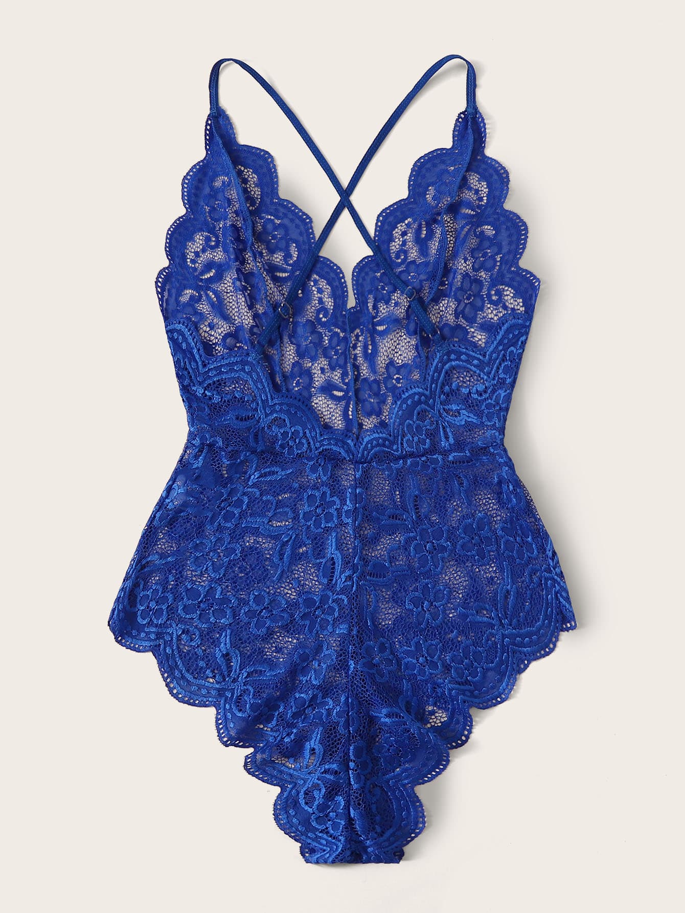 Cross Lace Teddy - Image 8