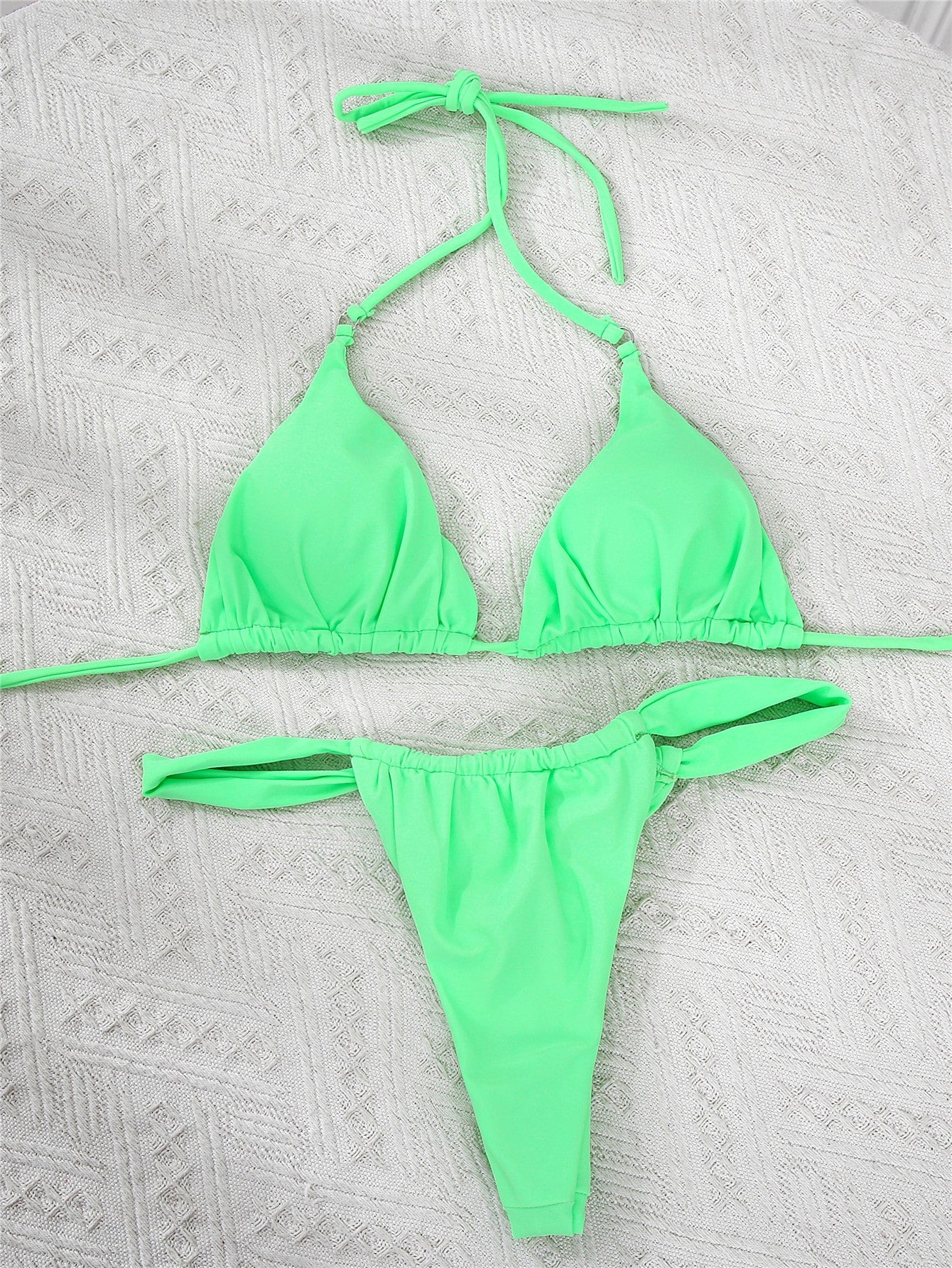 Scrunch Halter Bikini - Image 19