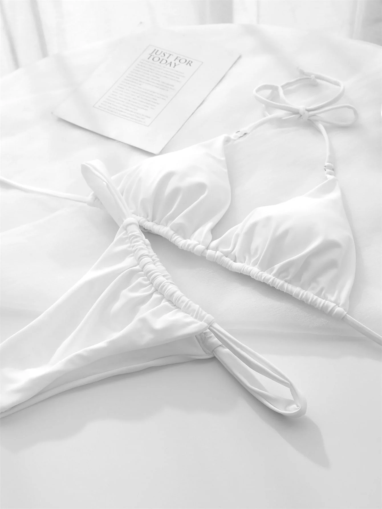 Scrunch Halter Bikini - Image 21