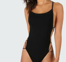 Yellow Sunset Strappy Bodysuit - Image 18